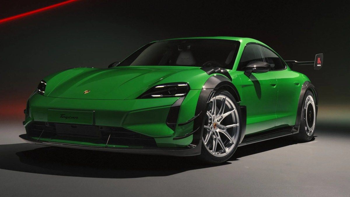 Porsche's Taycan Turbo GT Just Took Back the EV Nürburgring Fight